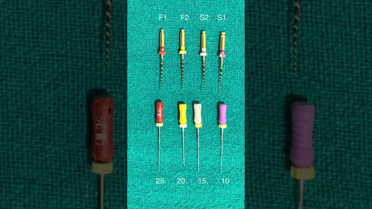 Root canal preparation with rotary files|  