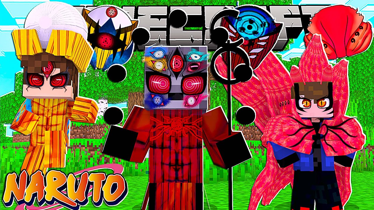 Minecraft PE : NARUTO JEDY CRYSTAL #1 - OS NOVOS DEUSES UNIVERSAL SHINOBI DO MUNDO DE NARUTO!!