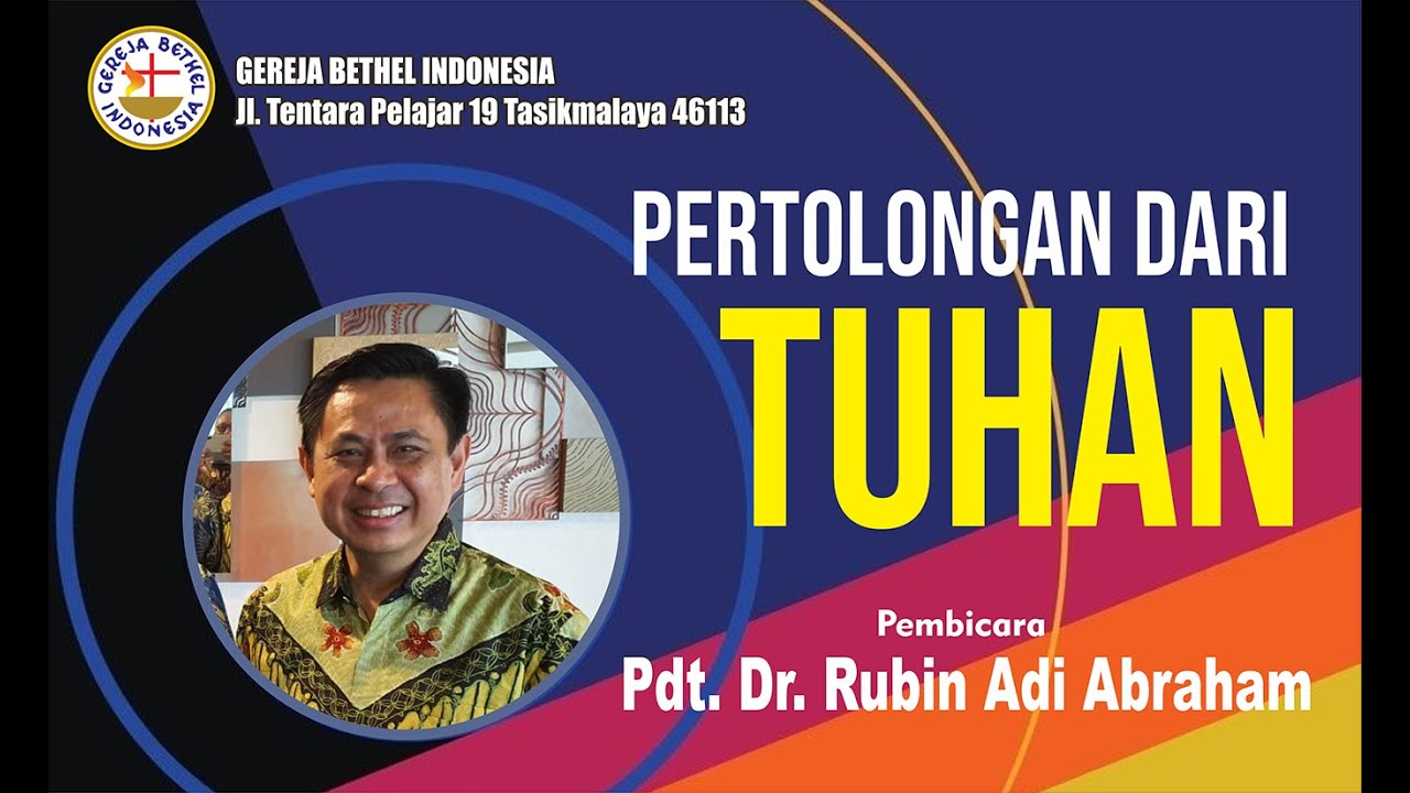 Pdt Rubin Adi Abraham - Pertolongan Dari Tuhan