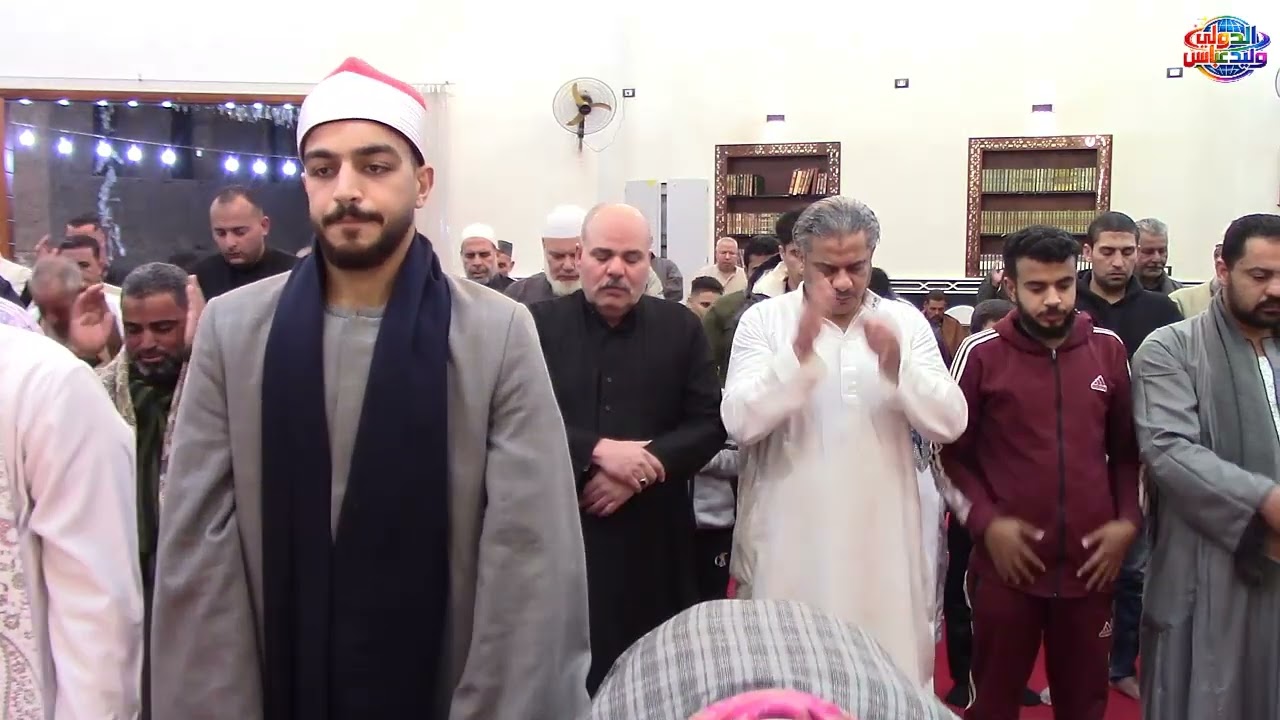 صلاه العشاء والتراويح عقيقه احفاد الحاج جمعه عبد الجواد شيته