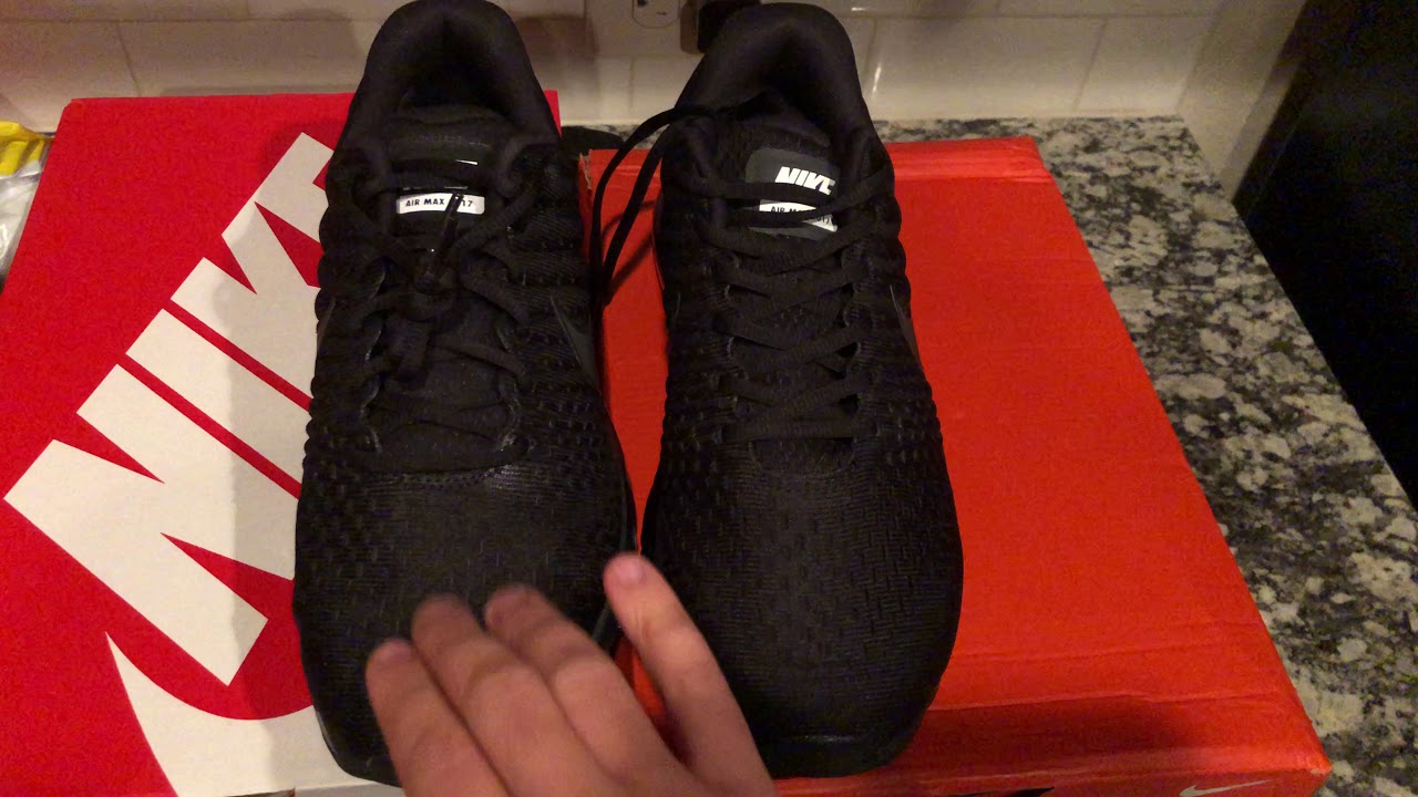 Running Nike Air Max 2017 real vs fake