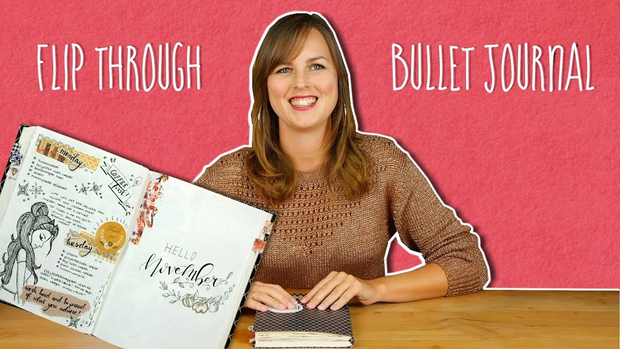 Flip through mijn Bullet Journal - Mijn bullet journal doorbladeren