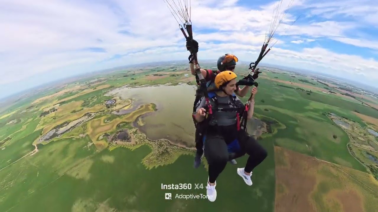 Volando con Mili en el día de su cumpleaños