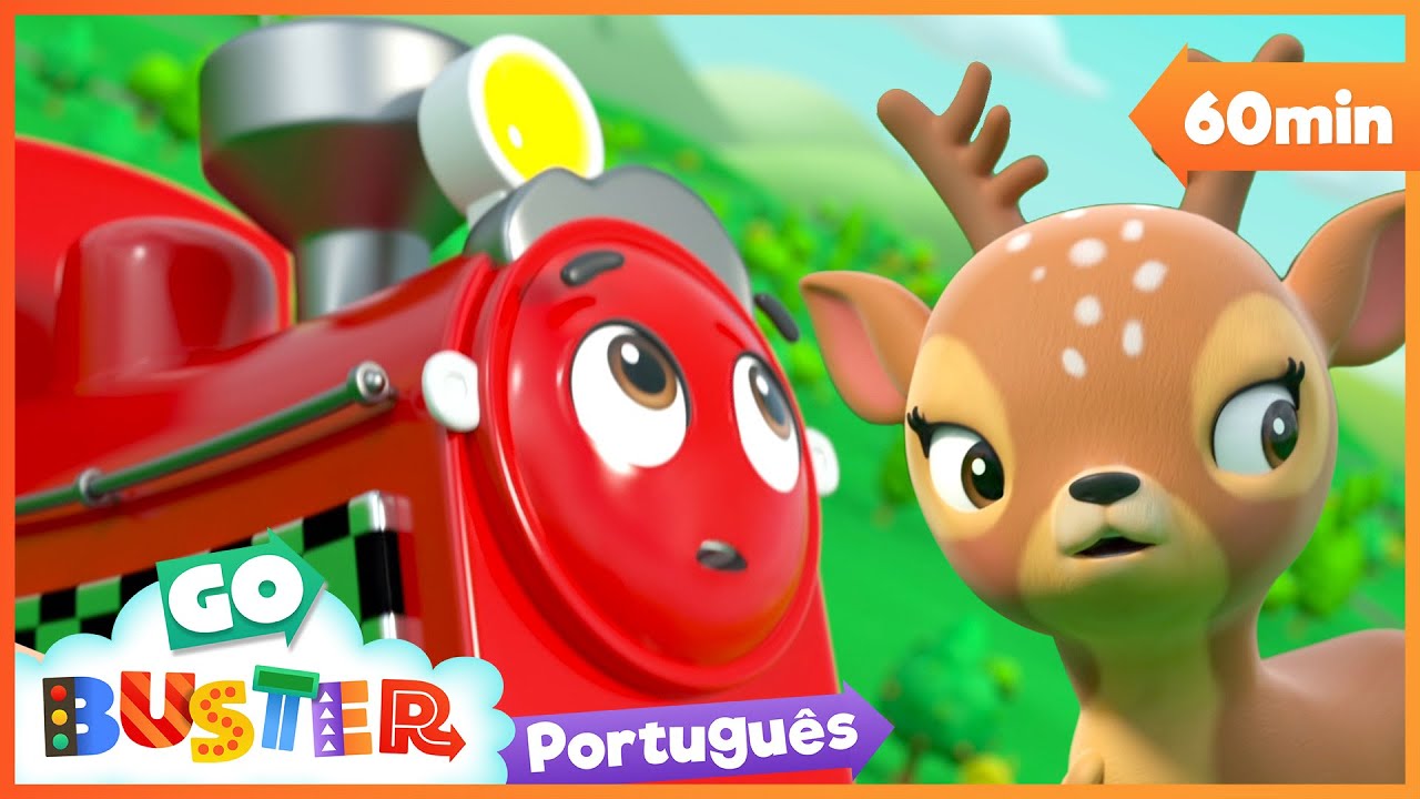 Buster salva o trem desgovernado | 60 minutos de aventuras | Desenhos Animados | Buster em Português