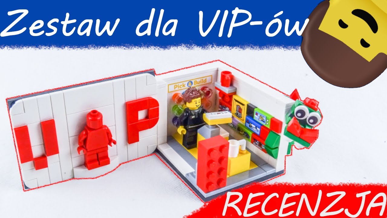 LEGO 40178 Zestaw dla VIP-&oacute;w z motywem LEGO / RECENZJA