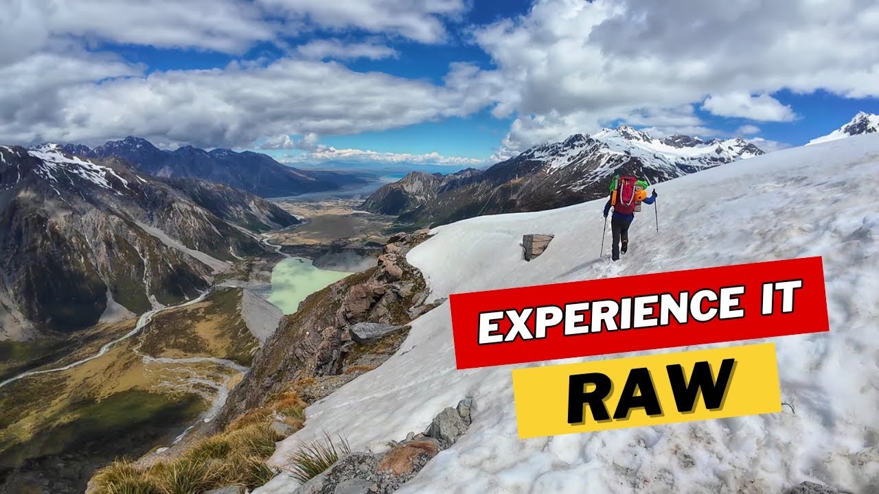 Sefton Bivvy: from carpark to your new home [Silent climbing in New Zealand]