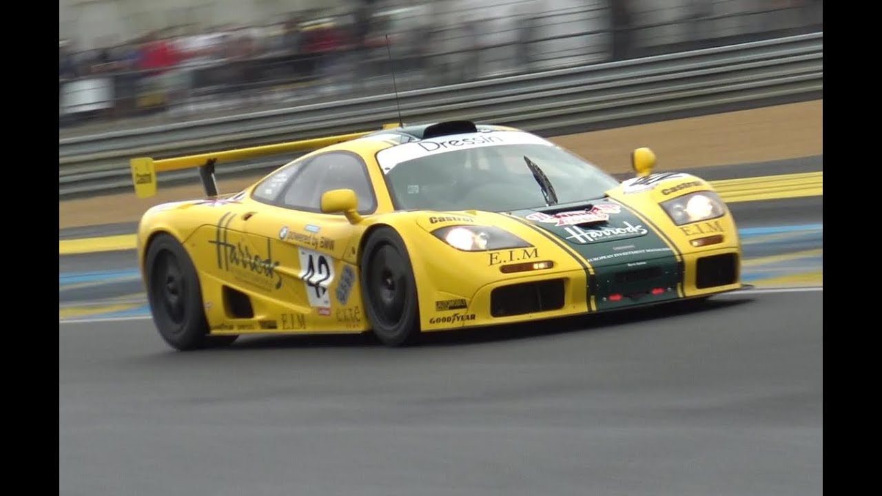 McLaren F1 GTR on Le Mans Classic 2023 driven by Yannick Dalmas ! [HD]