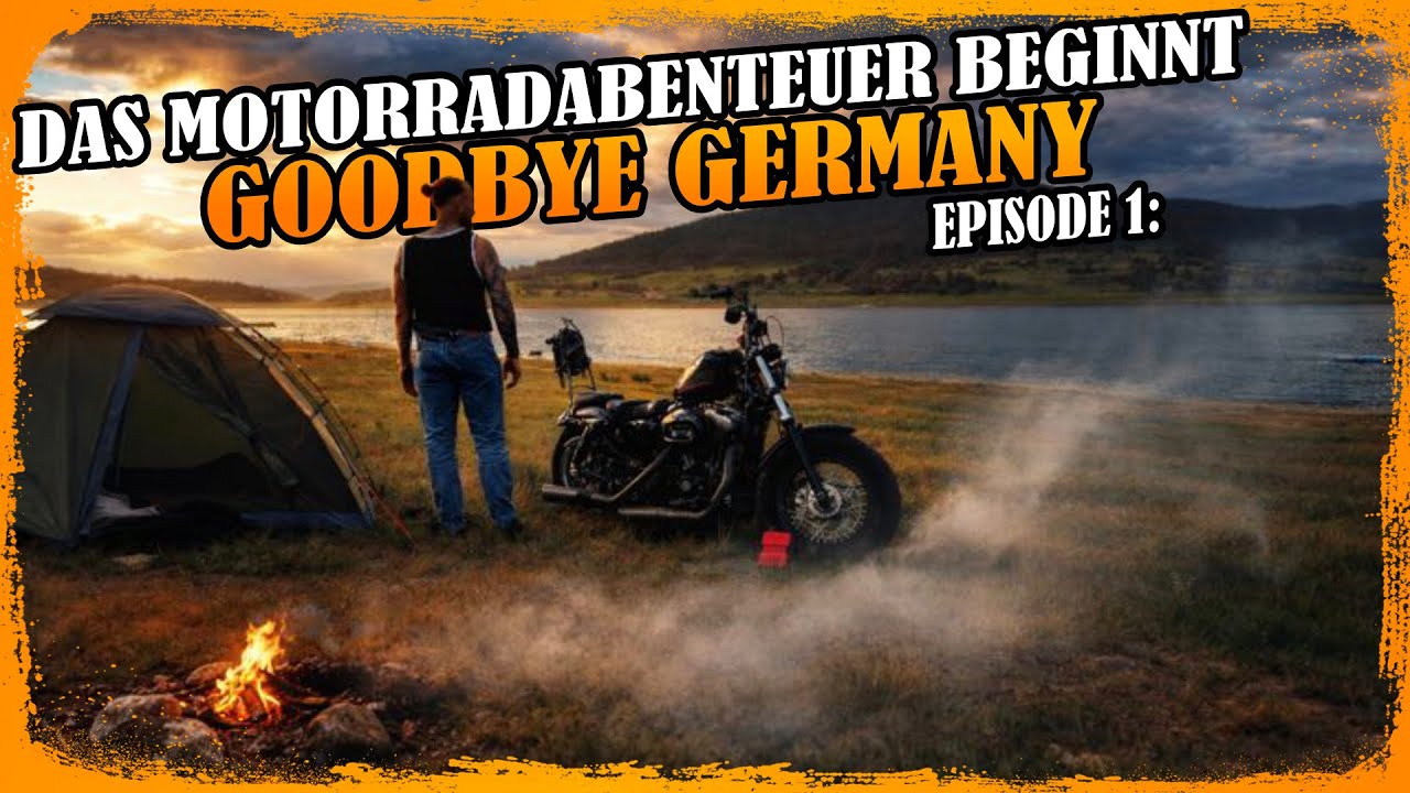 Alles hinter mir gelassen – Goodbye Germany, mein Motorradabenteuer beginnt | Solo Roadtrip