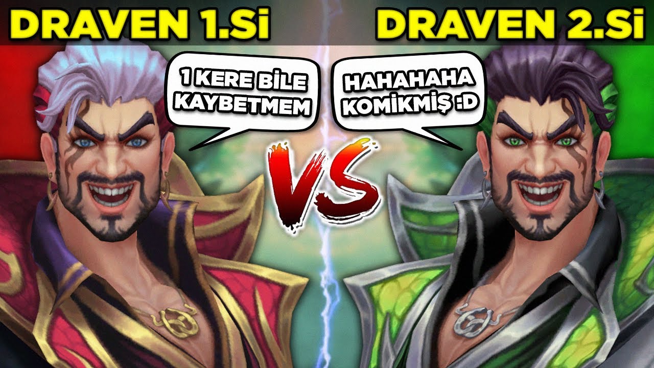 BİRİNCİLER VADİDE KAPIŞIYOR! | DÜNYA DRAVEN 1.Sİ VS DÜNYA DRAVEN 2.Sİ | Zero LoL