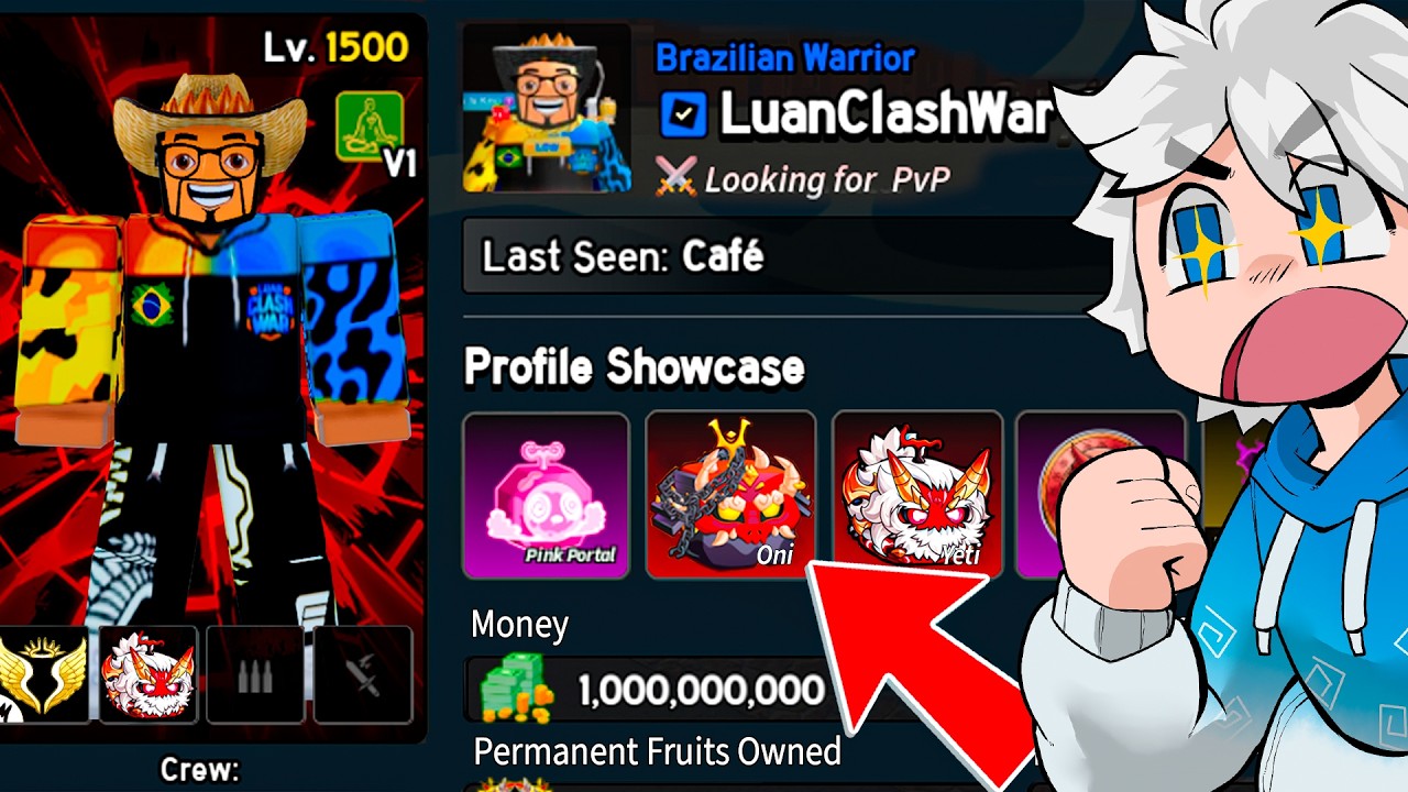 Depois de 1 ano ele voltou pro Blox Fruits?🤔
