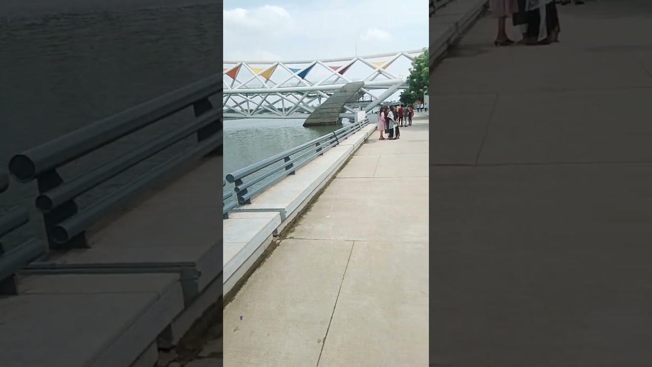 Ahmedabad River Front New Foot 👣 Over Bridge #short