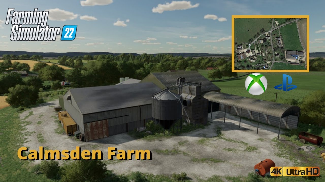 |FS22|4K| Calmsden farm #1: Co udělat jako první a co bude vydělávat? (XBOX, PSP, PC)