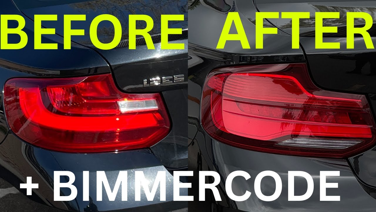 BMW F87/F22 LCI TAIL LIGHT INSTALL + BIMMERCODE TUTORIAL