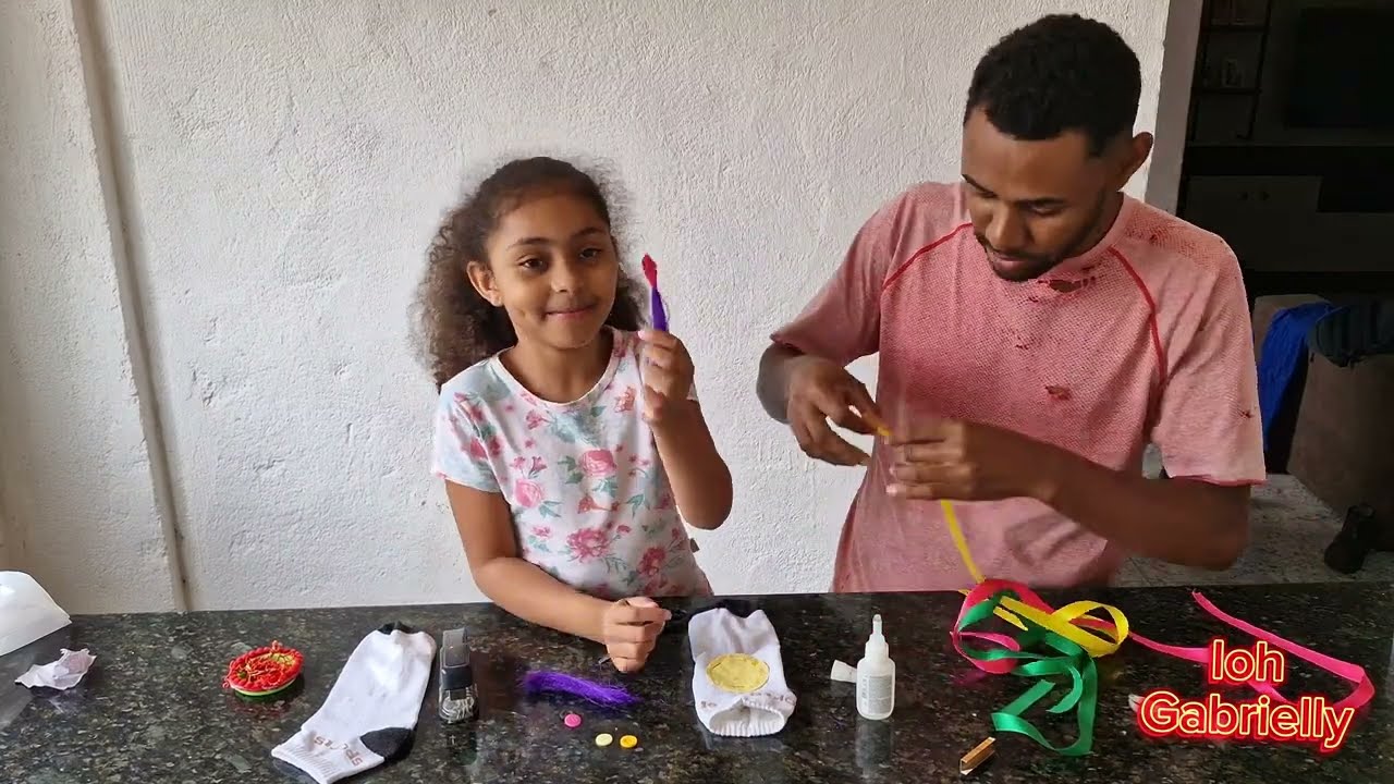 MEIA MALUCA  !  FIZEMOS UMA MEIA MALUCA