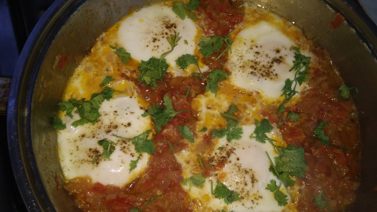 ሹክሹካ meddle eastern recipe  shukshuka