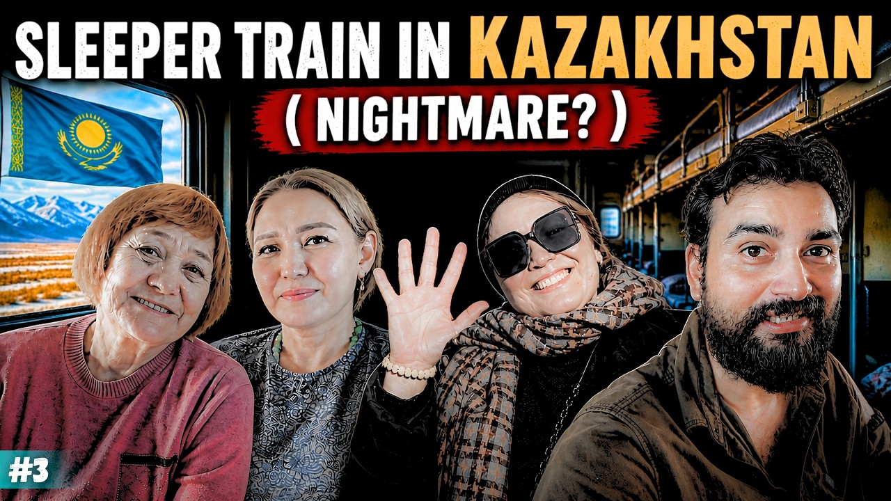17 Hour Sleeper Train in Kazakhstan ( Nightmare? )