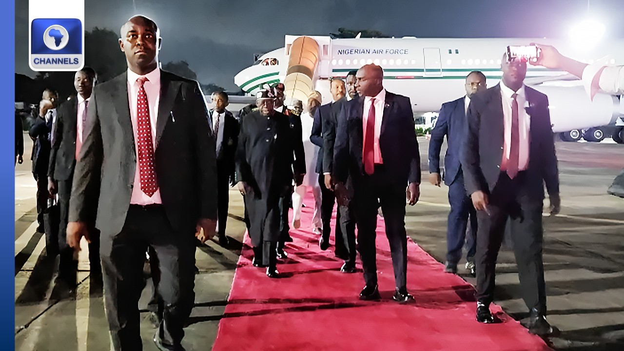 Tinubu Returns To Lagos After UK State Visit