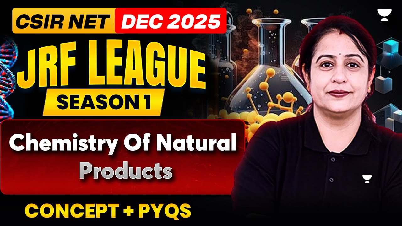 Chemistry Of Natural Products | CSIR NET Chemistry Dec 2025 | Seema Chawla