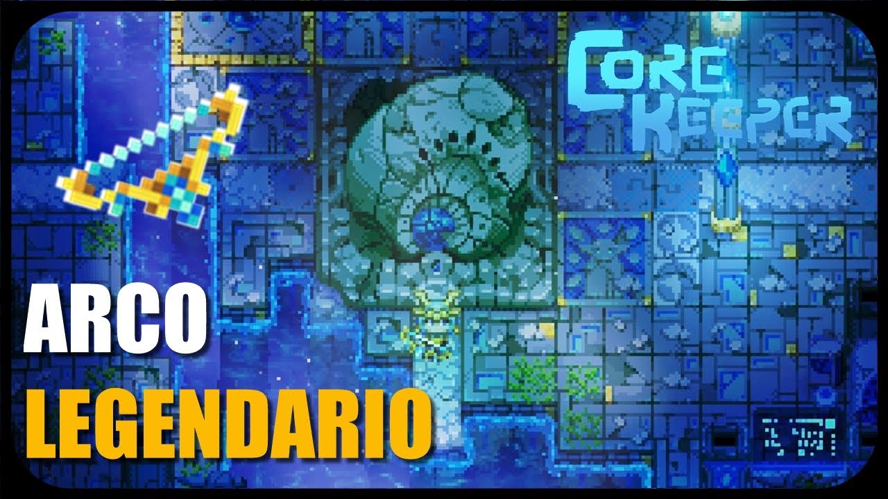 CORE KEEPER |🏹 Arco LEGENDARIO - Chispa Fantasma 🔨| Tutorial español