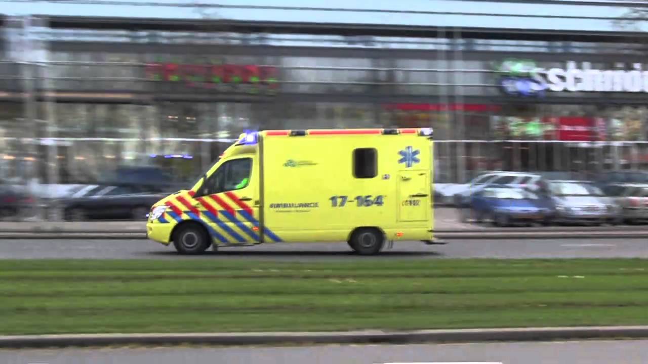 A1 AMBU 17-164 Ongeval Metro Oosterflank spoor 2 Grote Beer Rotterdam