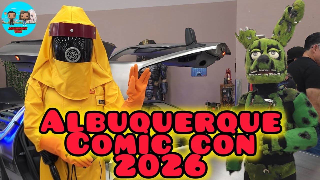 Albuquerque Comic Con 2026! A Fun Day Of Funko Pops, Cosplay and Celebrities! 