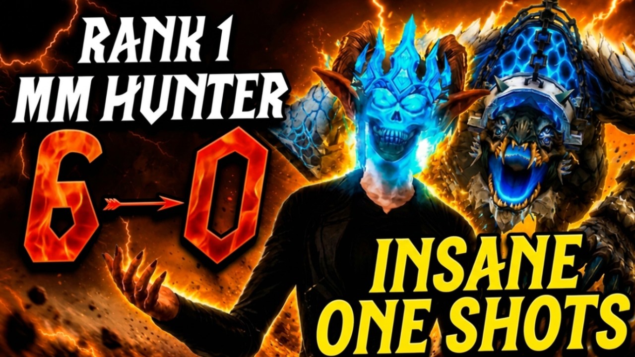 RANK 1 MM Hunter Solo Shuffle 2800 MMR  | WoW Arena PvP Midnight Season 1