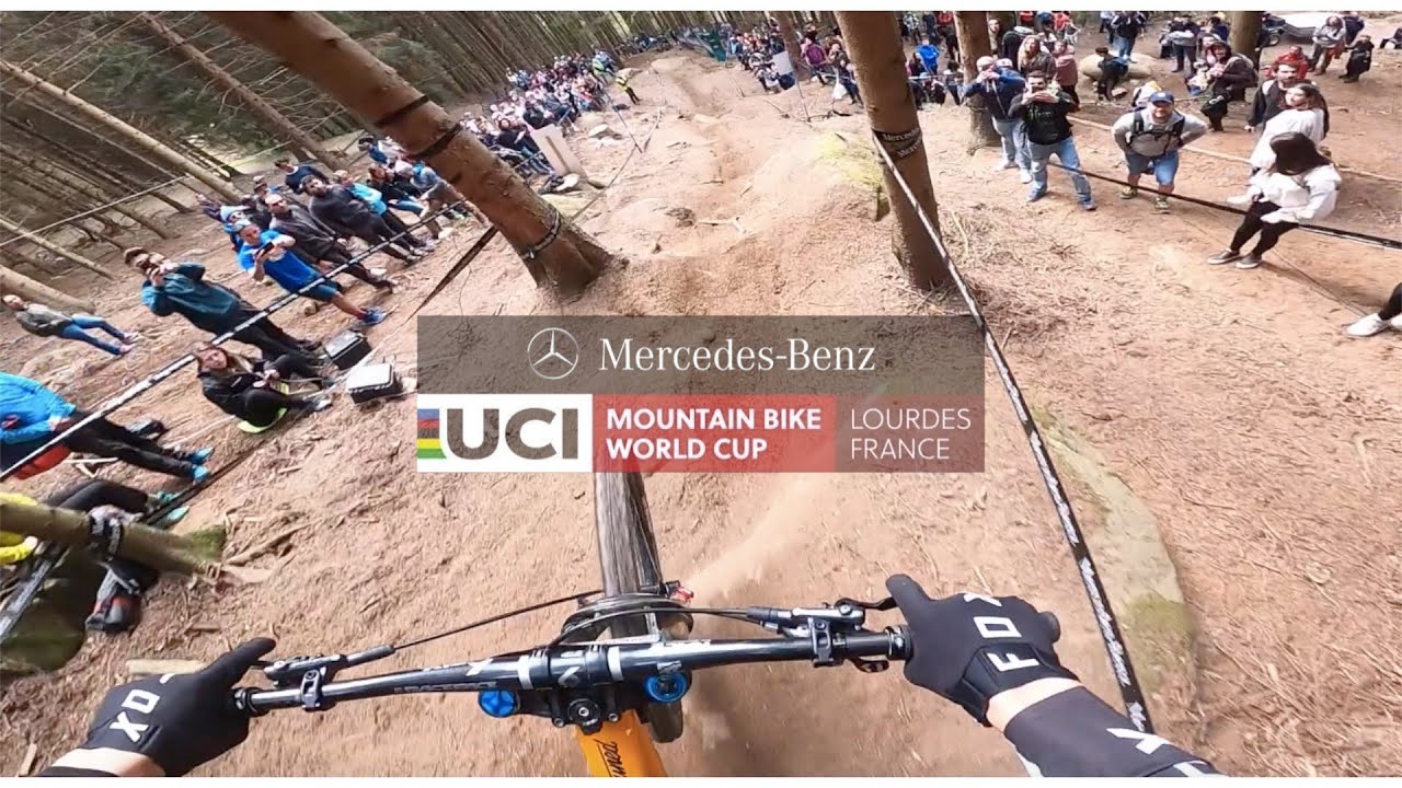 WORLD CUP DHI - LOURDES FRANCE - FULL QUALI RUN