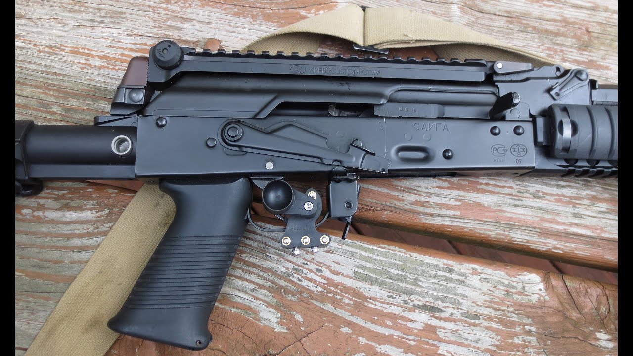 Krebs AK with HyperGat Trigger System Simulates Full Auto