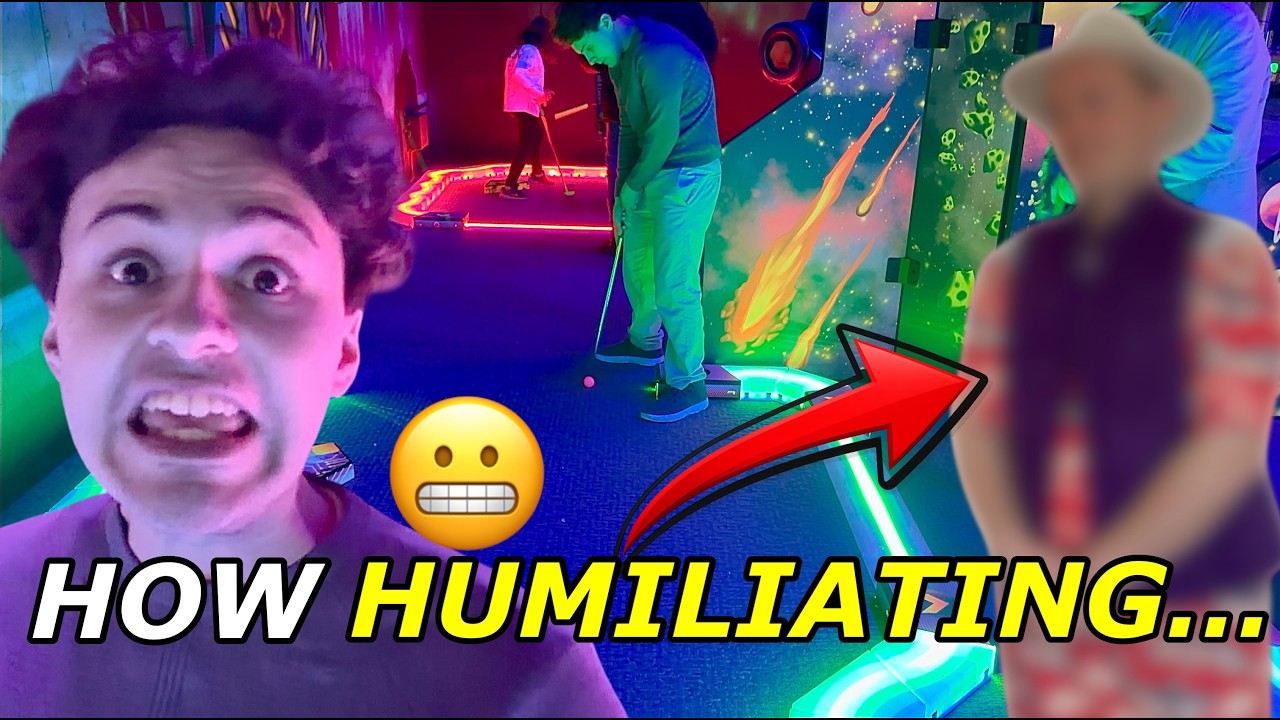 Mini Golf... But The LOSER Wears This In PUBLIC!