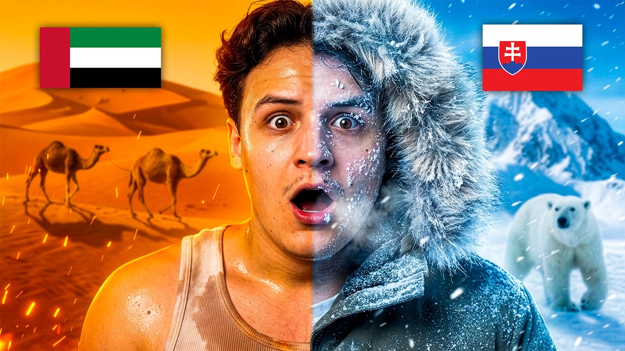 Dubai VS. Szlovákia - Extrém Időjárások