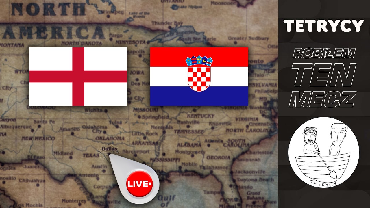 ROBIŁEM TEN MECZ: ANGLIA - CHORWACJA | MISTRZOSTWA ŚWIATA | TETRYCY