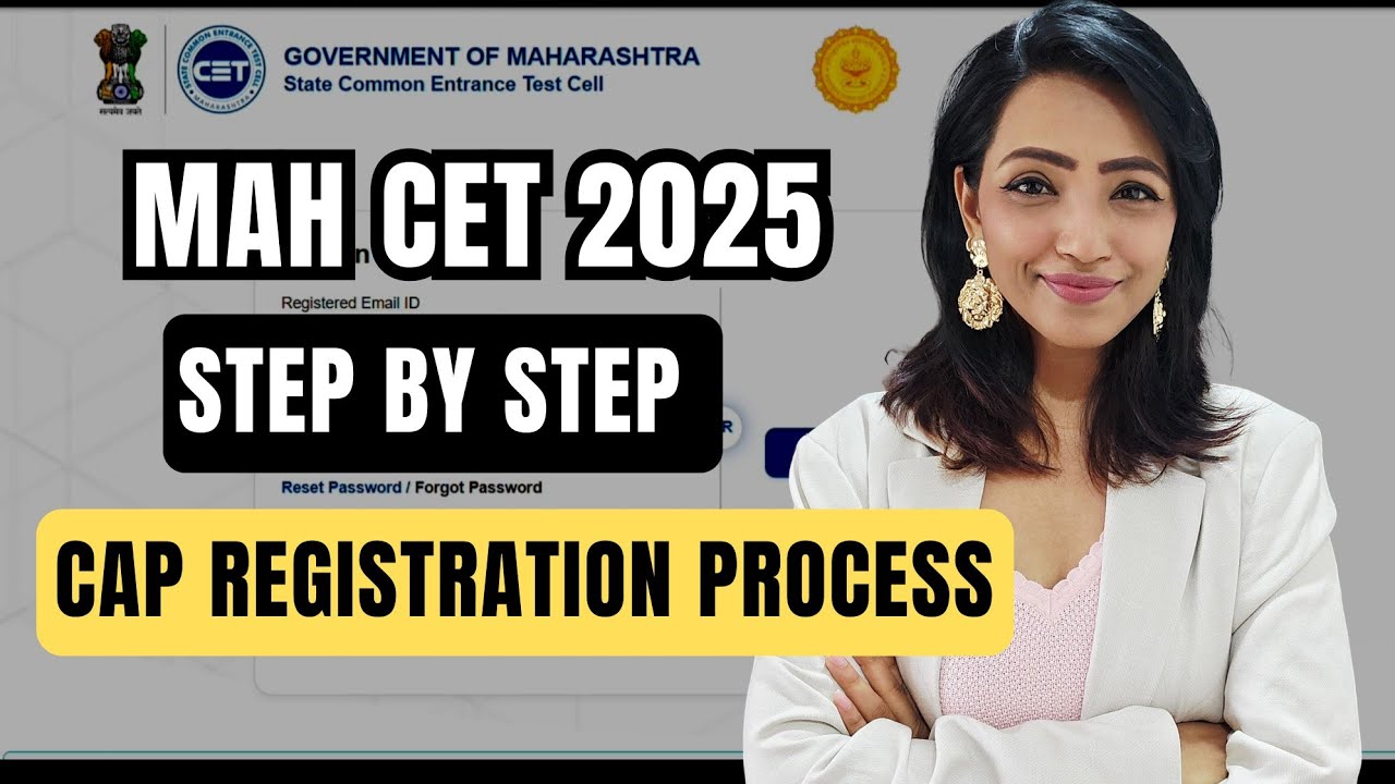 CET 2025 CAP Registration Step-by-Step Process | BMS, BBA, BCA, BBM Admissions