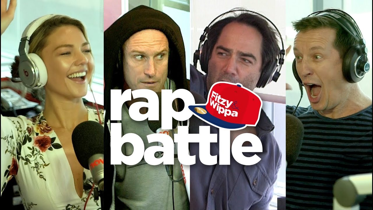 RADIO RIVALS Rove & Sam vs Fitzy & Wippa rap battle!!!