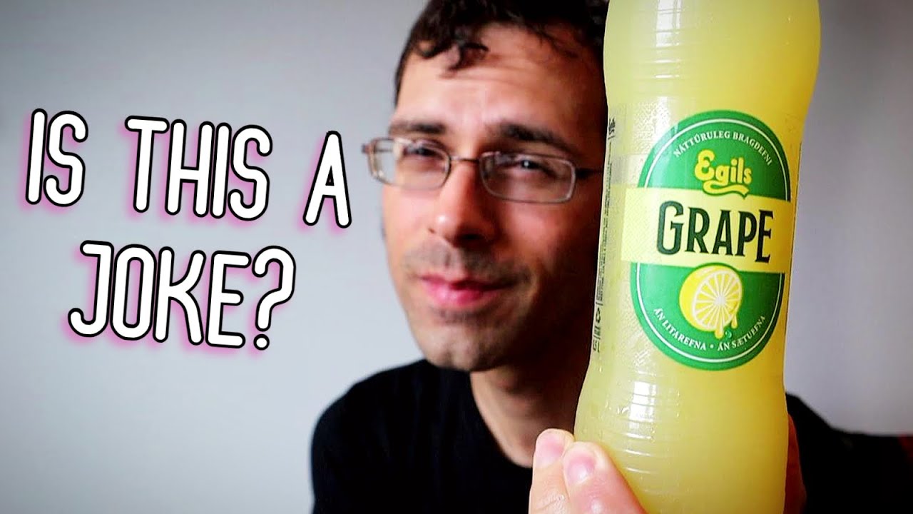 Drinks in Iceland are Confusing! (Review of popular Icelandic Soft Drinks)- Jared's Junk Food