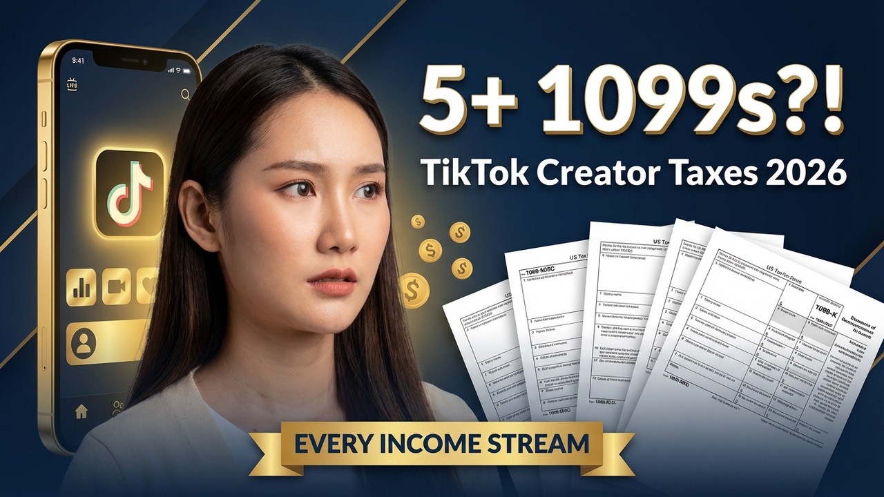 Налогообложение TikTok: все источники дохода и какую форму 1099 вы получите (2026)