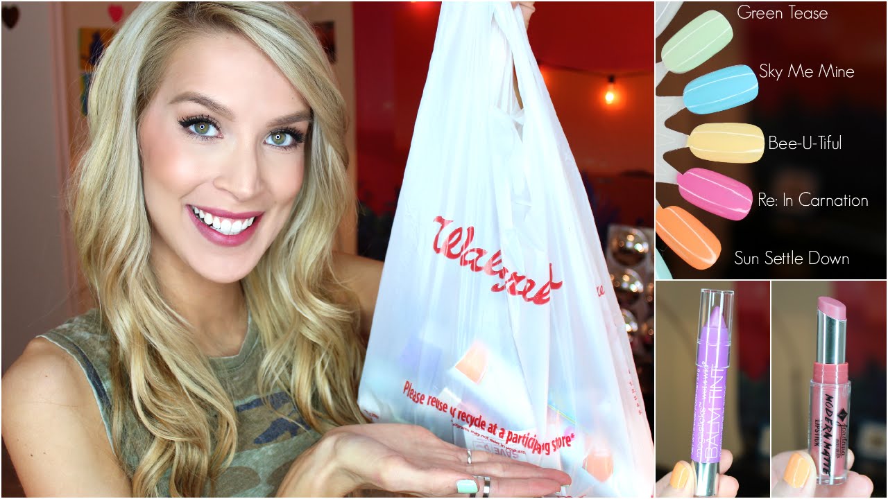 Drugstore Haul & Review || Lips + Nail Polish OD | LeighAnnSays