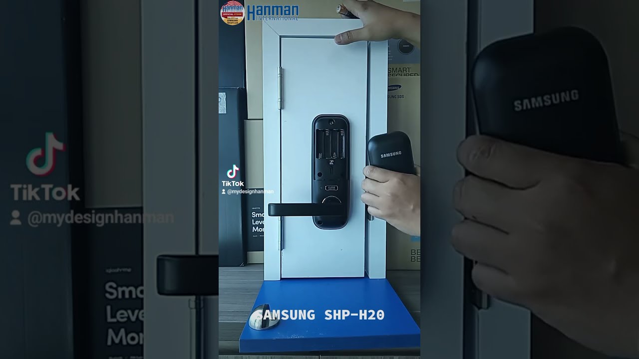 Emergency Power Supply | Samsung SHP-H20 | Digital Doorlock