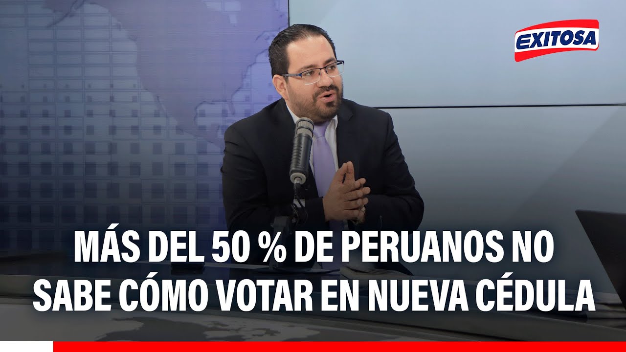 🔴🔵 Elecciones 2026: Más del 50 % de los ciudadanos no sabe cómo votar en la cédula, advierte Imasolu
