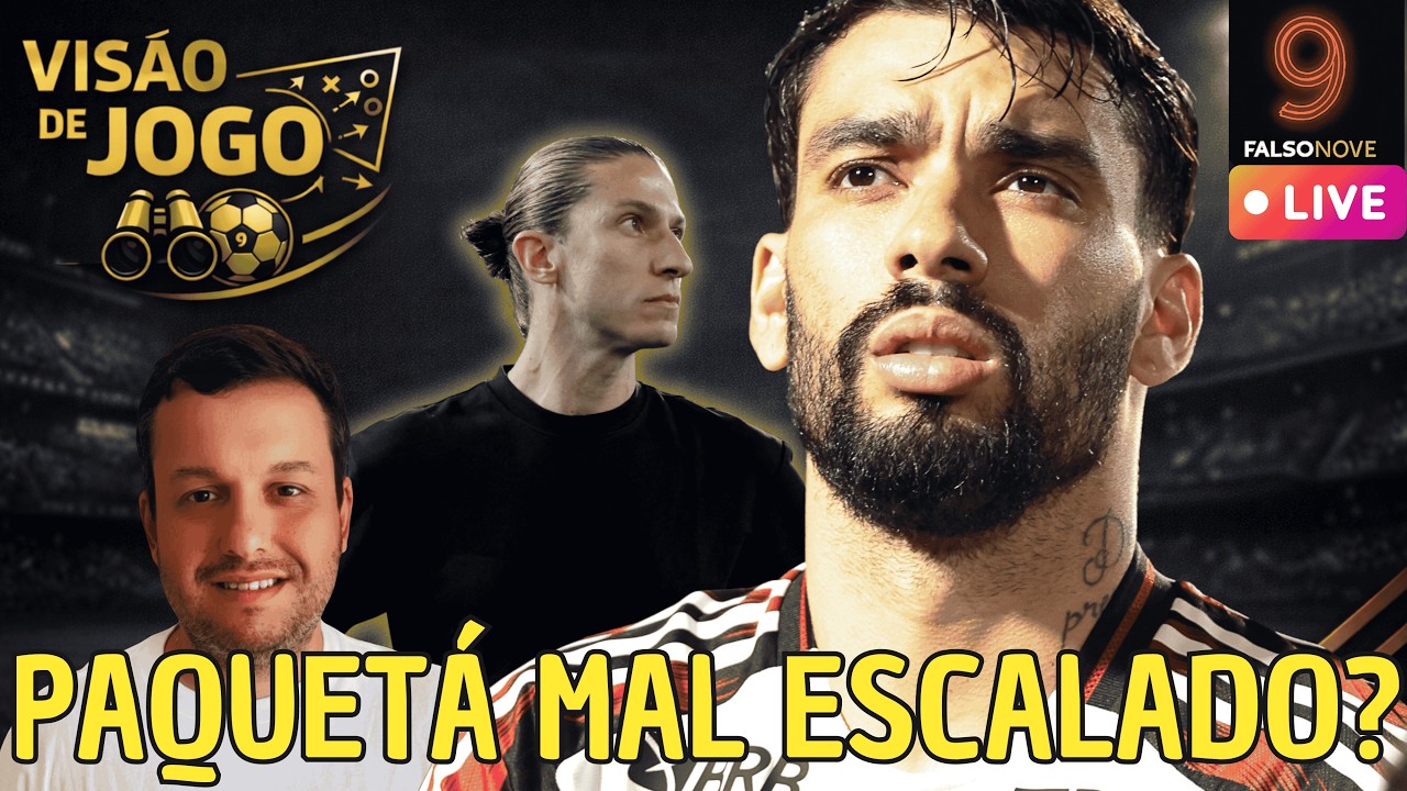 🔴 PAQUETÁ ESTÁ NA POSIÇÃO ERRADA? VISÃO DE JOGO COM FALSO NOVE #1