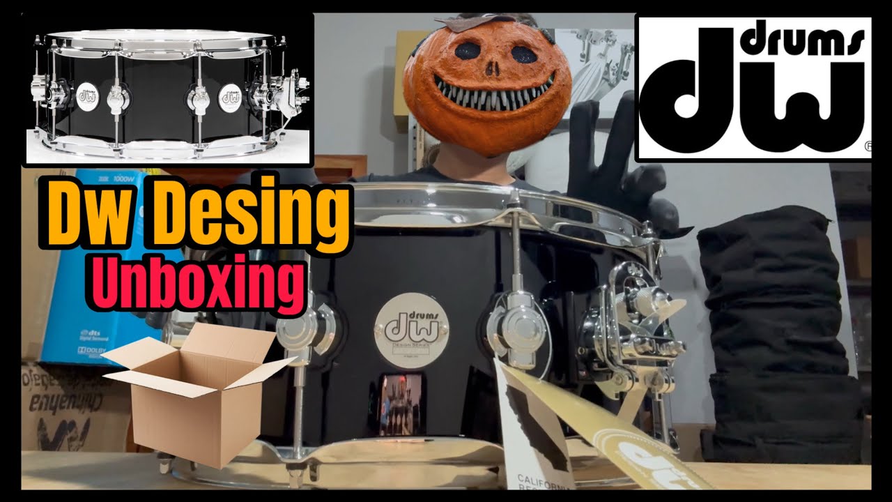 Tarola Dw Desing (Unboxing) || Alvaro Aguilar