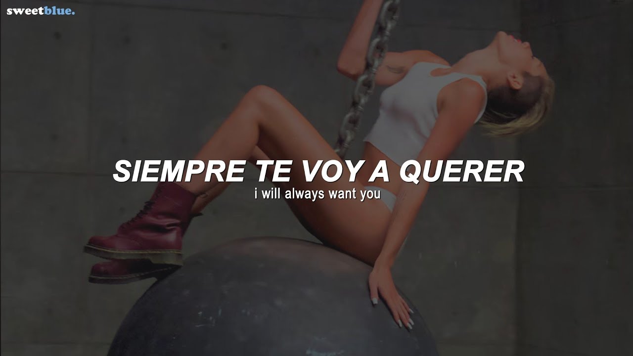 Miley Cyrus - Wrecking Ball (Sub. Español + Lyrics)