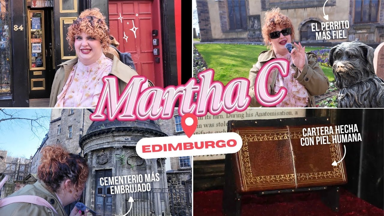 EL CEMENTERIO MÁS EMBRUJADO DEL MUNDO || La magia de EDIMBURGO  | Martha C