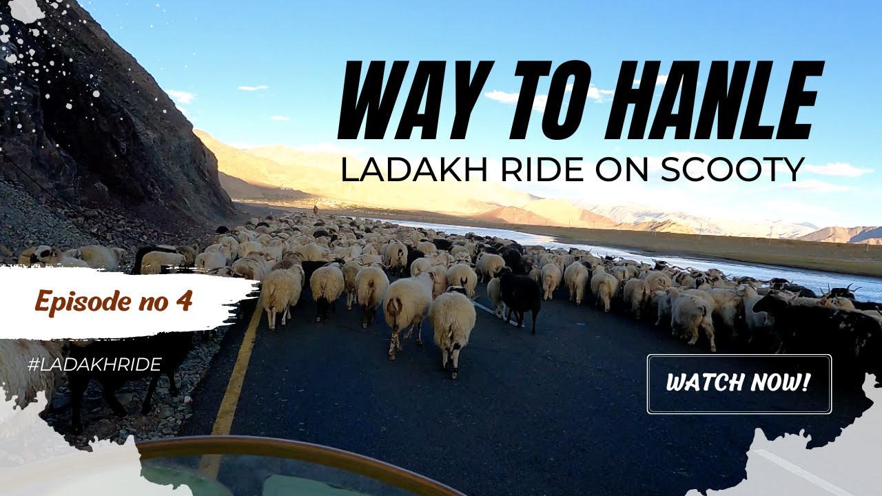 Way to Hanle | Delhi to Ladakh on Scooty Ep #4 | Bonny Bam