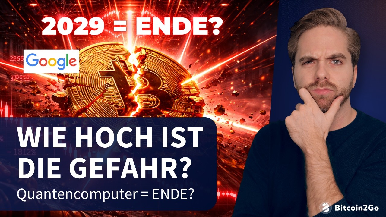 Bitcoin-Crash immer wahrscheinlicher &ndash; Quantencomputer = echte Gefahr?