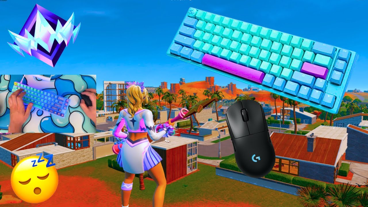 Ducky One 3 Mini ASMR 😴 Fortnite Solo Reload 🏆 Chill Gameplay 4K