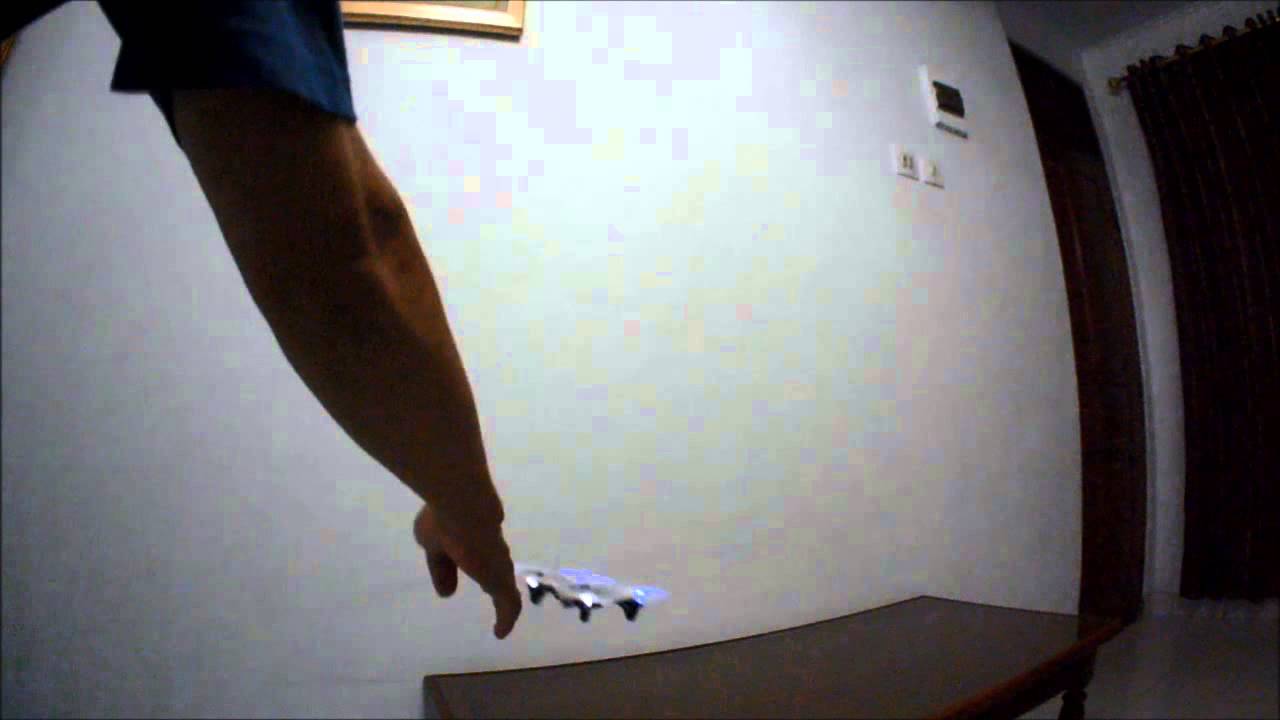 The New Hubsan X4 H107L (Improved version) - Hitting The Wall