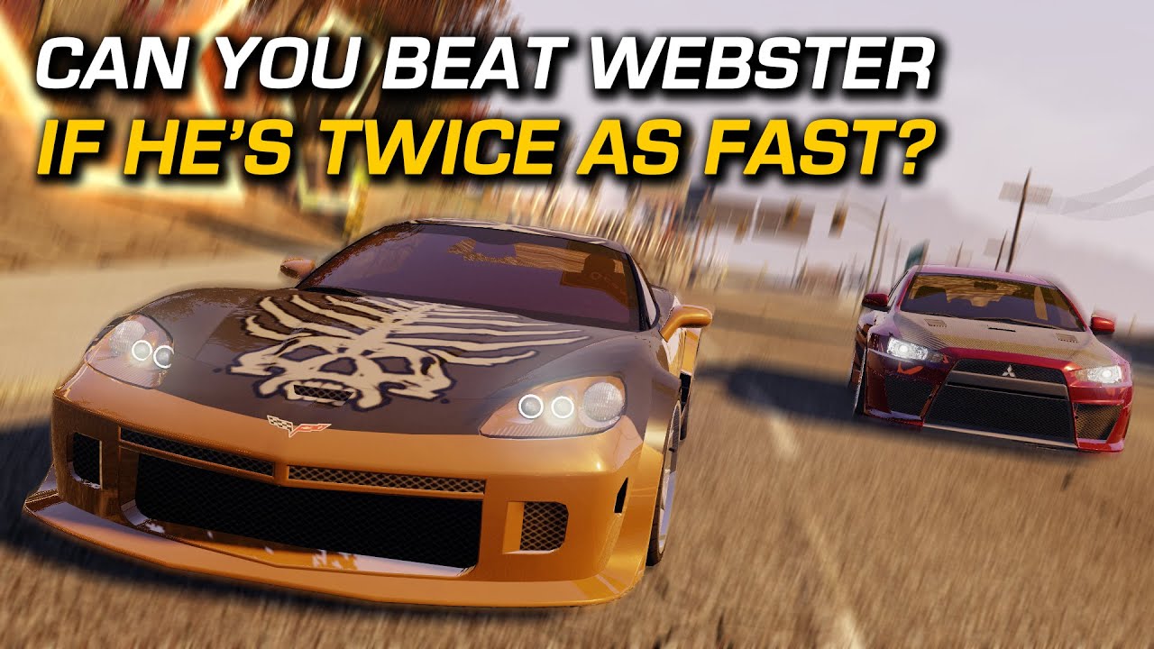 I Give Webster 200% Acceleration, He Becomes a Rocket