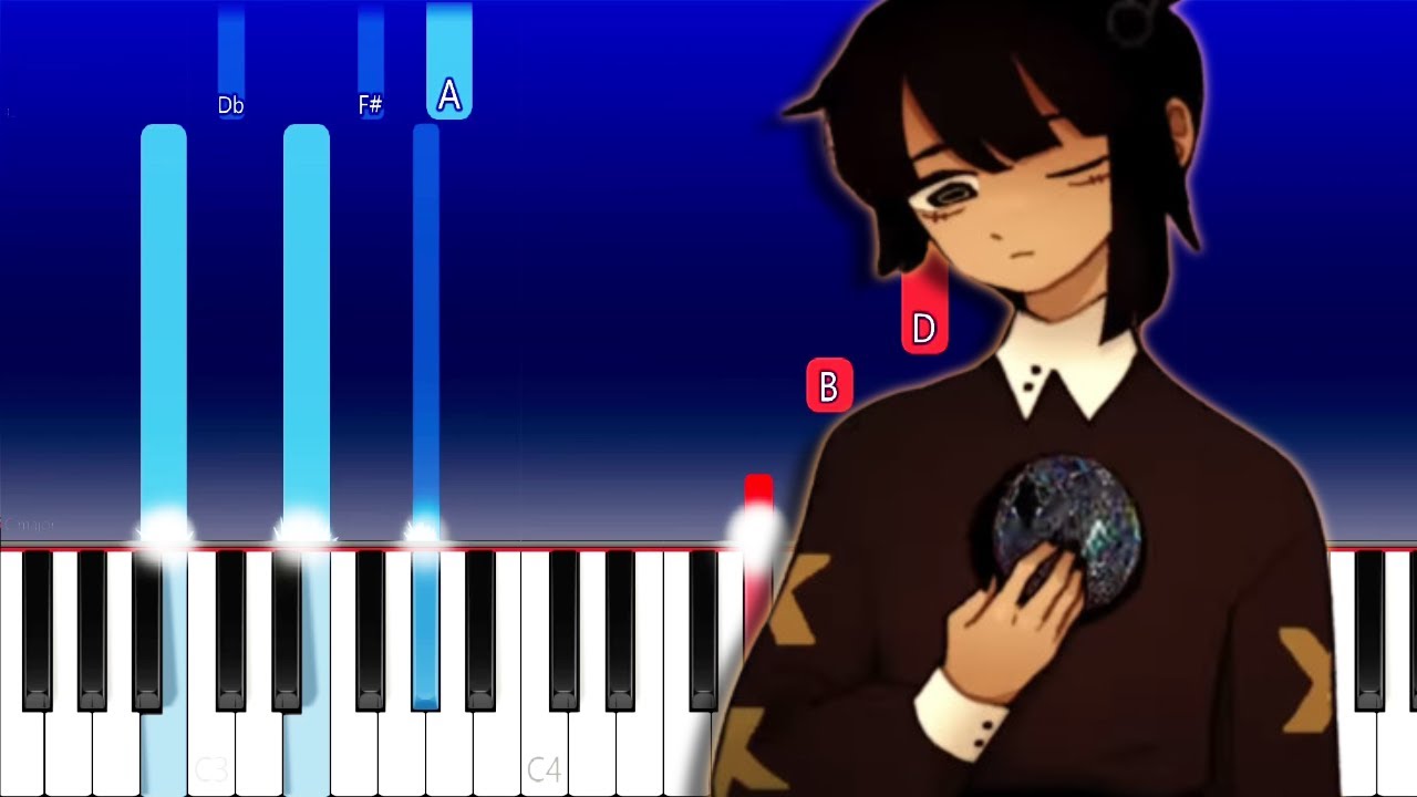 GHOST (Vocaloid) – Reckless Battery Burns (Piano Tutorial)