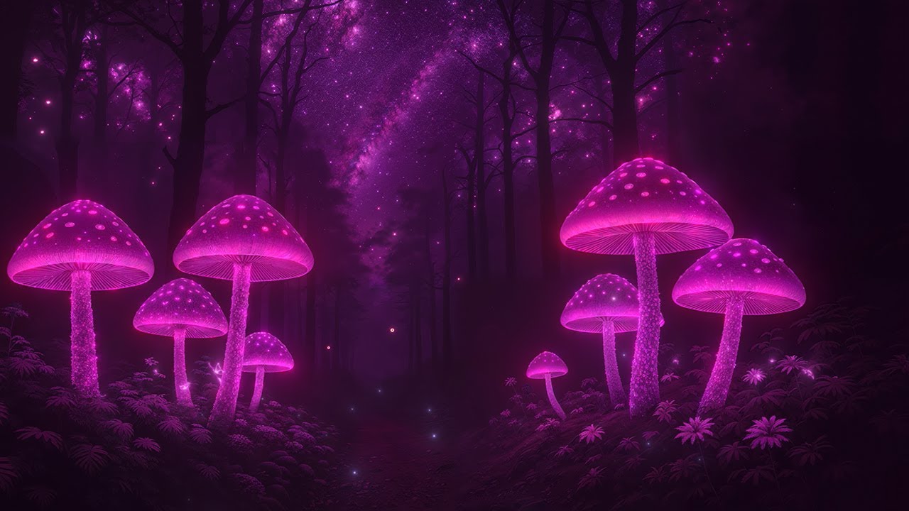 Грибная музыка • Засыпайте менее чем за 2 МИНУТЫ • Высвобождение мелатонина, усиление глубокого сна
