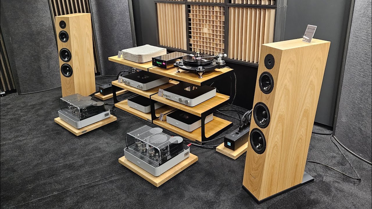 Pylon Audio Diamond 30 mk II & Fezz Audio Titania (Audio Video Show 2023)